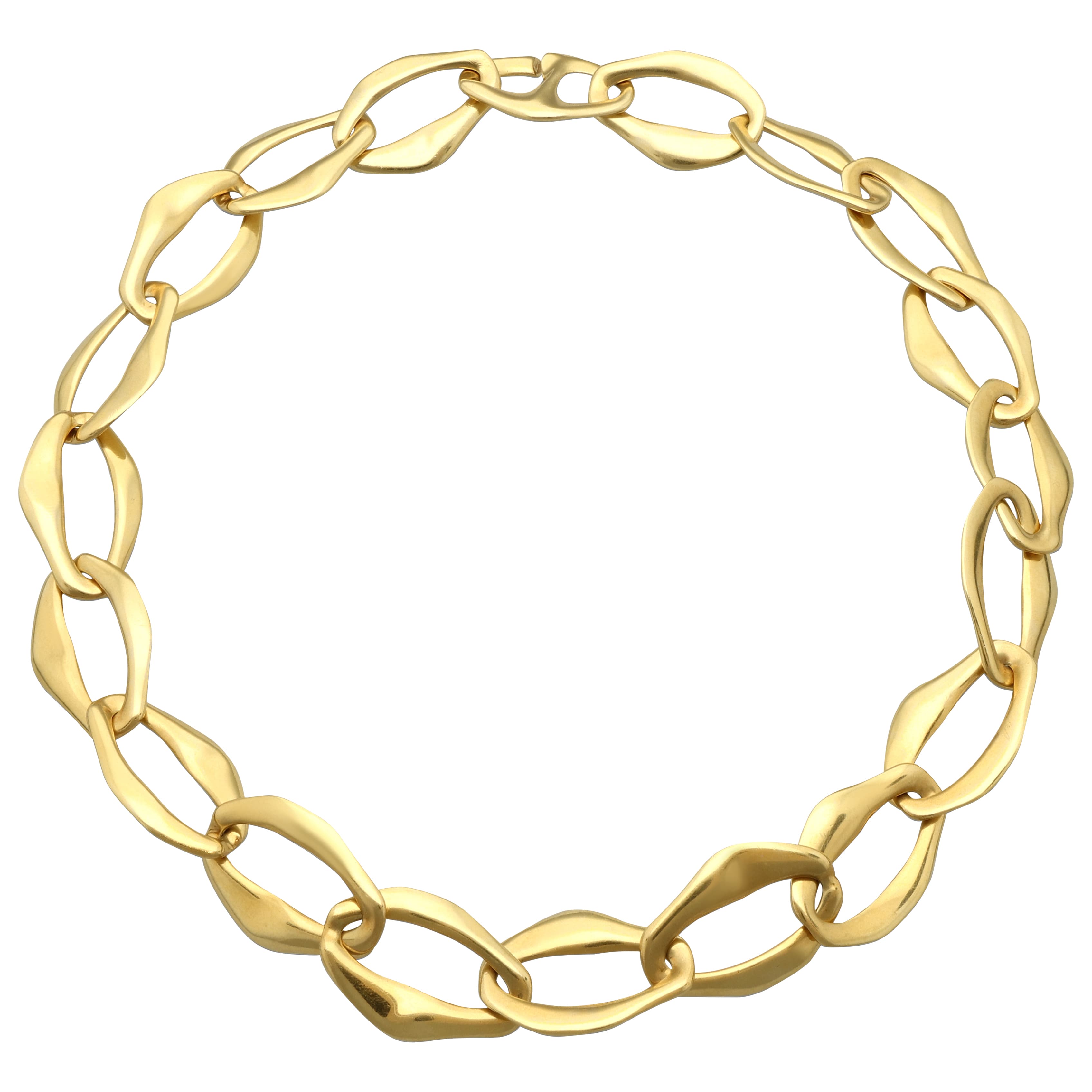 Gold Aegean Link Necklace