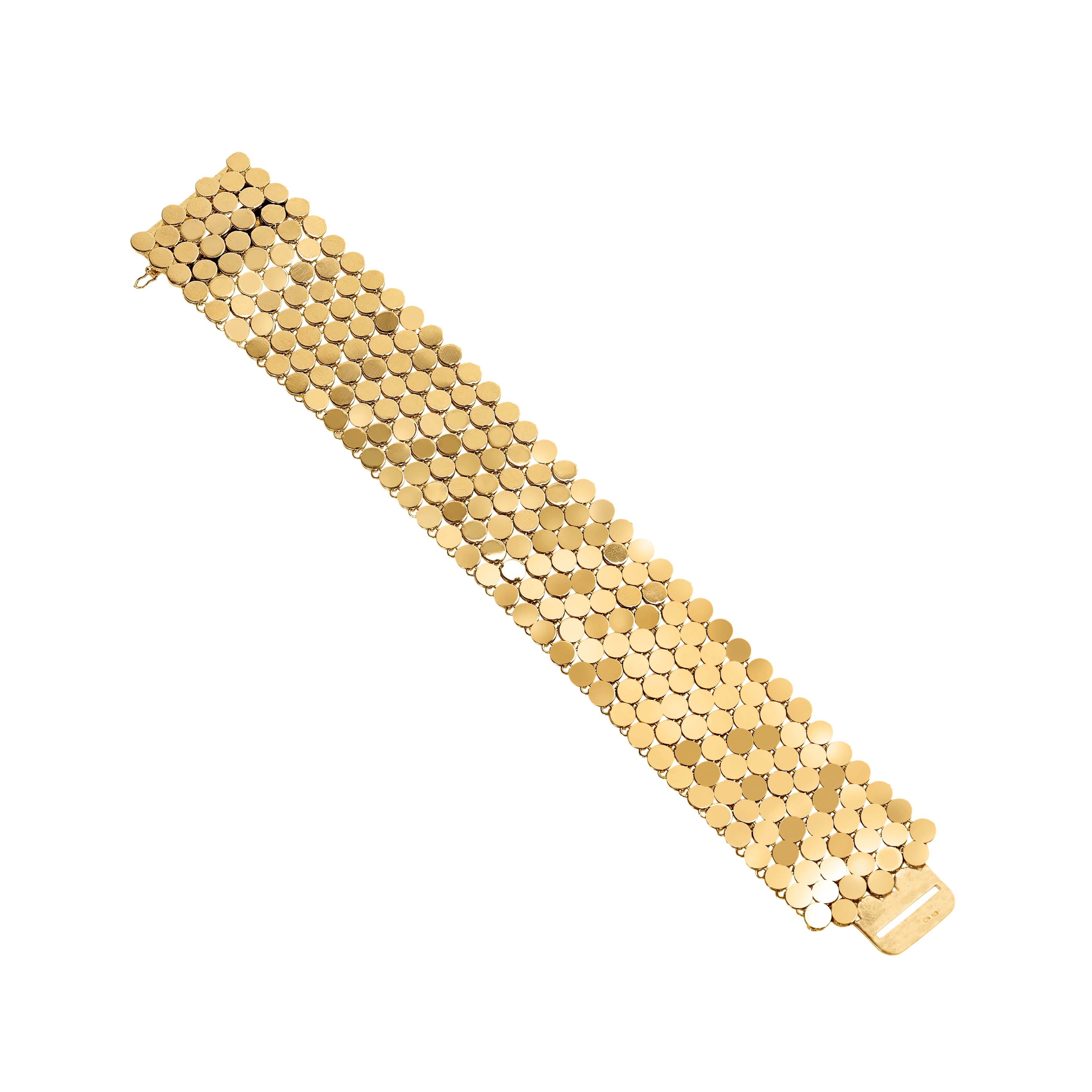 Vintage Gold Sequins Bracelet