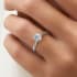 Grace solitaire round cut Diamond 18k white gold