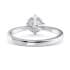 Starlight Compass solitaire round cut Diamond 18k white gold