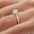 Starlight Compass solitaire round cut Diamond 18k white gold