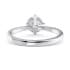 Asteria Compass diamond band round cut Diamond 18k white gold
