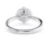 Esther halo round cut Diamond 18k white gold