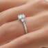 Venice trilogy oval cut Diamond 18k white gold