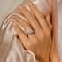 Valencia trilogy round cut Diamond 18k white gold