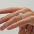 Aphrodite halo round cut Diamond 18k white gold