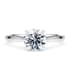 Round Cut Solitaire Engagement Rings