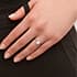 Principessa solitaire round cut Diamond 18k white gold