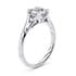 Hanover solitaire round cut Diamond 18k white gold