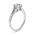 Oxford diamond band round cut Diamond 18k white gold