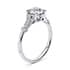 Jasmine vintage round cut Diamond 18k white gold