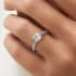 Kindrea diamond band round cut Diamond 18k white gold