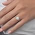 Kew halo round cut Diamond 18k white gold