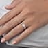 Jasmine vintage round cut Diamond 18k white gold