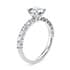 Akinia diamond band round cut Diamond 18k white gold