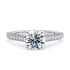 Bloomsbury vintage round cut Diamond 18k white gold