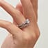 Lola vintage round cut Diamond 18k white gold