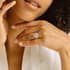 Aphrodite halo round cut Diamond 18k white gold