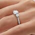 Lisbon trilogy round cut Diamond 18k white gold