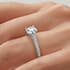 Bloomsbury vintage round cut Diamond 18k white gold