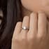 Tsarina diamond band round cut Diamond 18k white gold