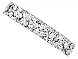 15.80ct Diamond and Platinum Bracelet - Antique French Import Circa 1920