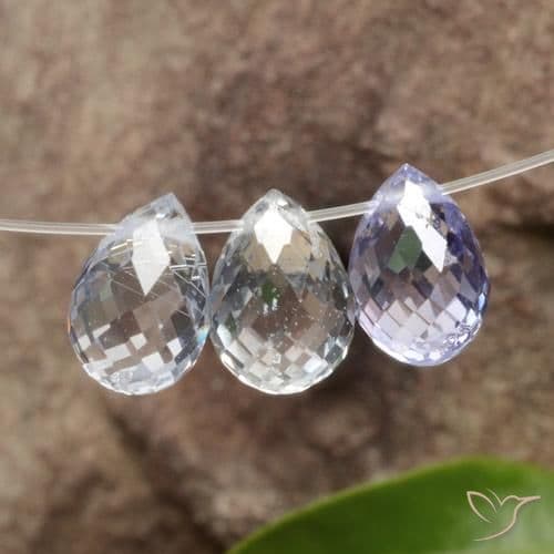 4.75ct Natural Multicolor Sapphire, Pear Shape, 6.1x4.2 mm