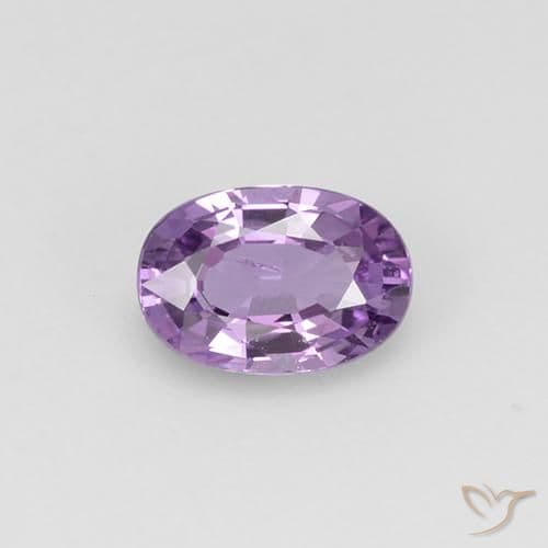 1.27ct Natural Intense Purple Sapphire, Oval Cut, 7.3x5.7 mm