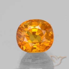 3.53ct Natural Apricot Orange Sapphire, Oval Cut, 8.6x7.8 mm