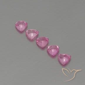 1.69ct Natural Pink Sapphire, Trillion, 4.2x4.1 mm