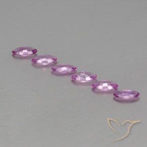 1.64ct Natural Pinkish Purple Sapphire, Marquise, 6x3.1 mm