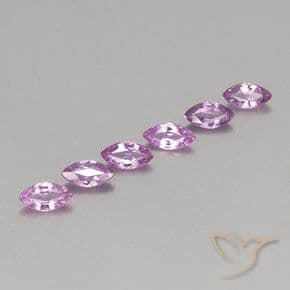 1.75ct Natural Pinkish Purple Sapphire, Marquise, 6x3.1 mm
