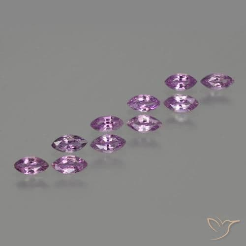 1.64ct Natural Pinkish Purple Sapphire, Marquise, 6x3.1 mm