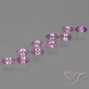 1.87ct Natural Pale Purple Sapphire, Marquise, 5.3x2.6 mm