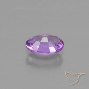 0.57ct Natural Purplish Violet Sapphire, Oval Cut, 6x4.2 mm