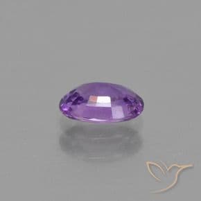 0.54ct Medium Pink Violet Sapphire, Oval Cut, 5.9x4.1 mm