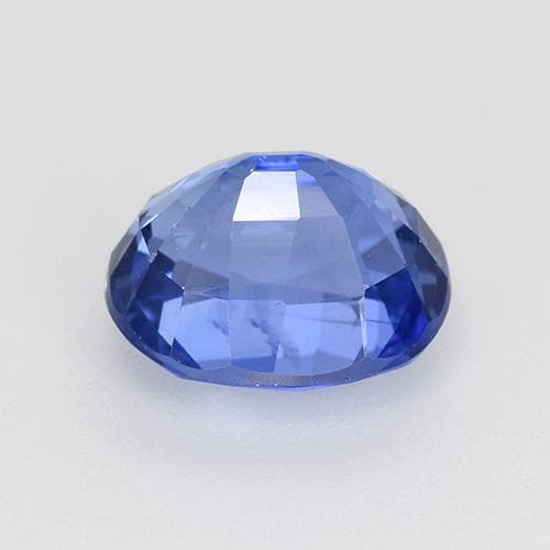 2.32ct Natural Medium Dark Blue Sapphire, Oval Cut, 8x6.6 mm