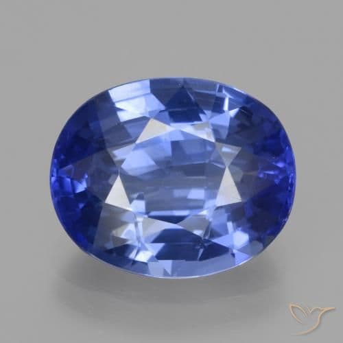 5.96ct Cornflower Blue Sapphire, Oval Cut, 12.1x9.9 mm
