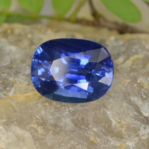 4.96ct Natural Navy Blue Sapphire, Oval Cut, 11.1x8.6 mm