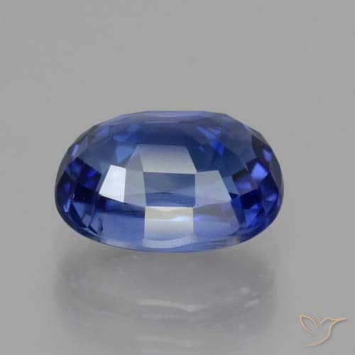 3.34ct Natural Royal Blue Sapphire, Oval Cut, 9.3x6.9 mm