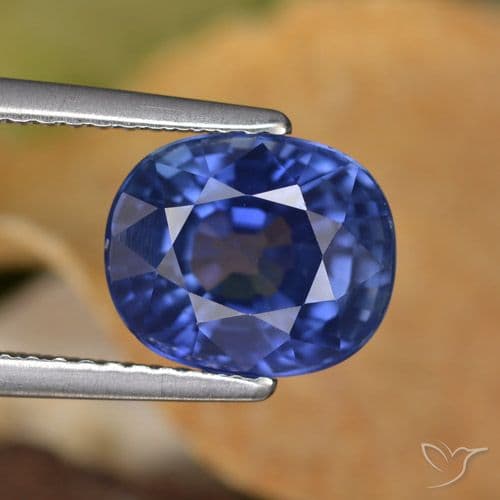 3.80ct Cornflower Blue Sapphire, Oval Cut, 9.2x7.7 mm