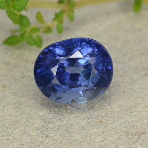 2.63ct Natural Pastel Blue Sapphire, Oval Cut, 8.5x7 mm