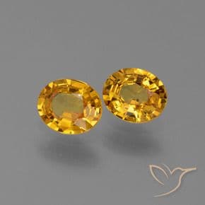 1.30ct Natural Dark Golden Sapphire, Oval Cut, 5.8x4.9 mm