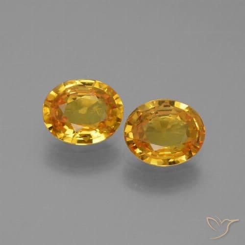 1.33ct Natural Dark Golden Sapphire, Oval Cut, 6x4.9 mm