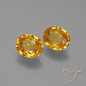 1.33ct Natural Dark Golden Sapphire, Oval Cut, 6x4.9 mm