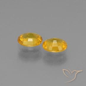 1.44ct Natural Dark Golden Sapphire, Oval Cut, 6x5 mm