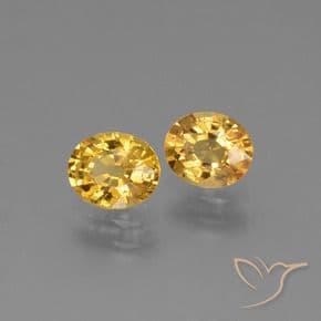 1.49ct Natural Dark Golden Sapphire, Oval Cut, 5.8x4.8 mm