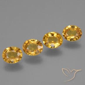 2.49ct Natural Dark Golden Sapphire, Oval Cut, 5.7x4.8 mm