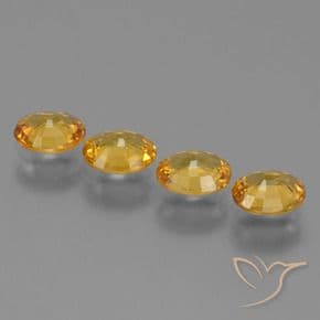 2.49ct Natural Dark Golden Sapphire, Oval Cut, 5.7x4.8 mm