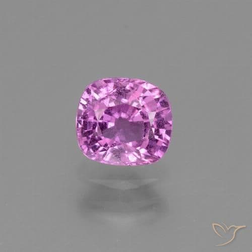 1.07ct Natural Lilac Sapphire, Cushion Cut, 7x4.8 mm
